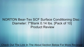 NORTON Bear-Tex SCF Surface Conditioning Disc - Diameter: 7