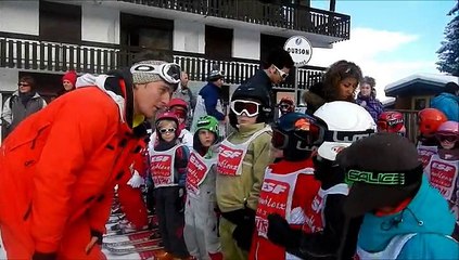 1ères vacances au ski - Combloux 2013