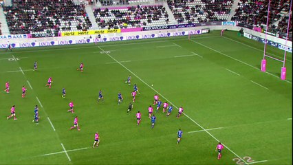 TOP14 - Paris - Grenoble: Essai Jackson Willison (GRE) - J20 - Saison 2014/2015