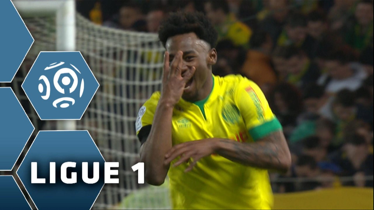 But Georges-Kévin NKOUDOU (45ème) / FC Nantes - Evian TG FC (2-1) - (FCN - ETG) / 2014-15