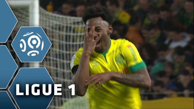 But Georges-Kévin NKOUDOU (45ème) / FC Nantes - Evian TG FC (2-1) - (FCN - ETG) / 2014-15