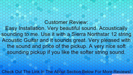 Duncan Performer Maverick Soundhole Pickup Review