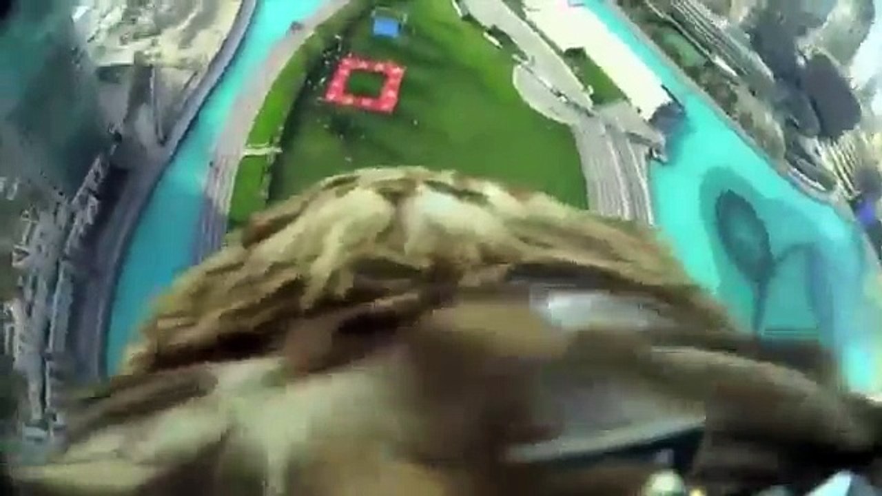 Raw_ Bird's-eye View of Dubai Sets New Record