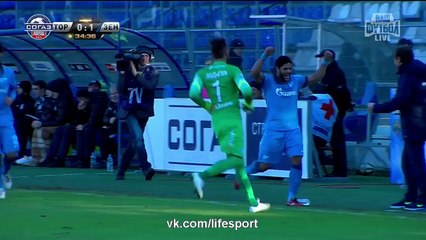 hulk Goal 0-1 _ T. Moscow - Zenit Petersburg _ 15.03.2015