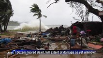 Dozens feared dead as cyclone pounds Pacific island of Vanuatu