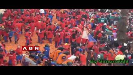 Battle of the Oranges in Itlay (15 - 03 - 2015)