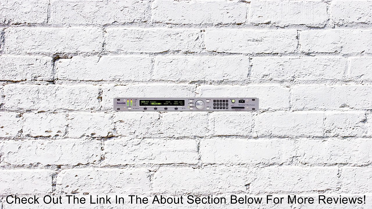 Eventide Harmonizer Effects Processor Review