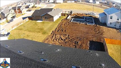 Roof Inspection by Bent Nail Home Inspection Drone