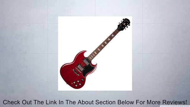 Epiphone Worn G-400 Solid Body Electric Guitar Model SG with vintage style Worn Cherry Finish Review