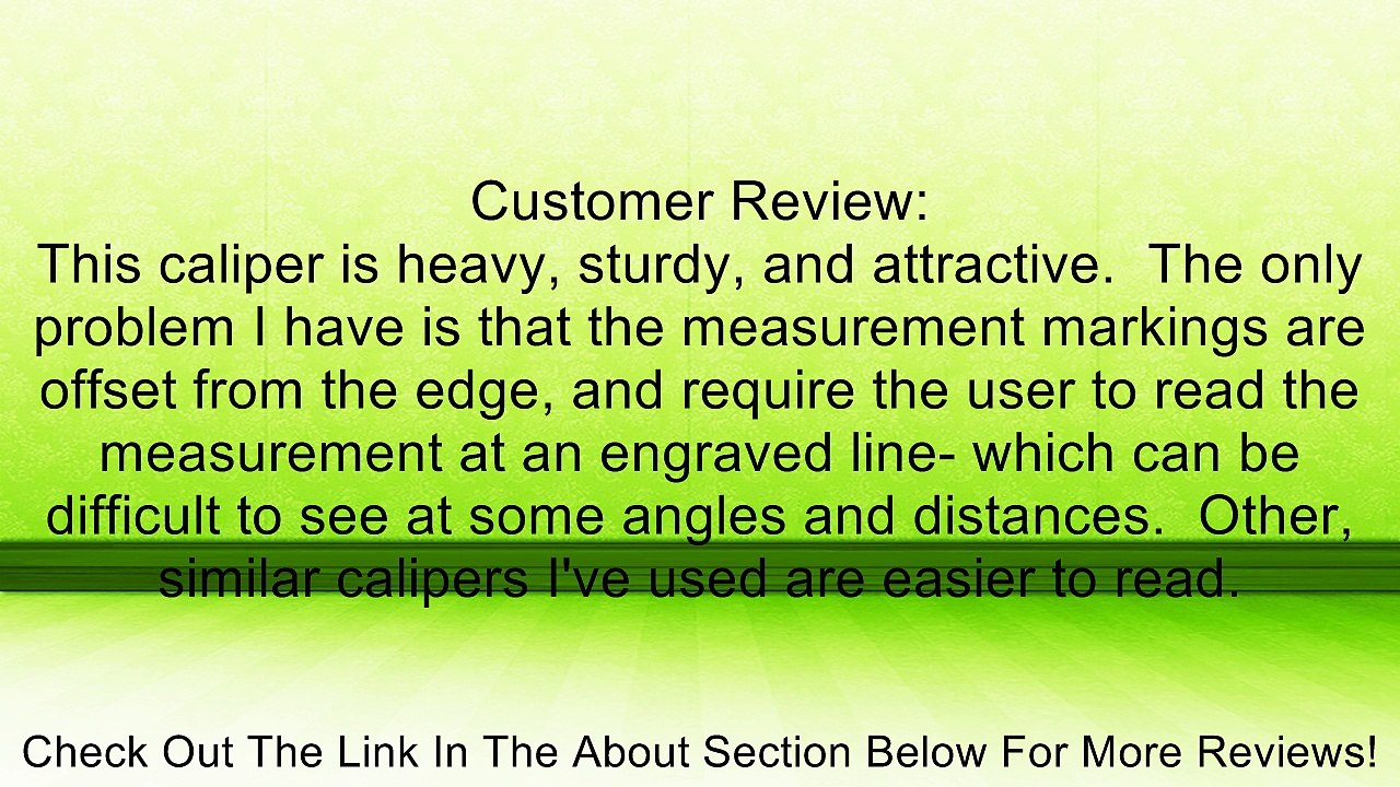 Empire Level 2783 Brass Pocket Caliper Review