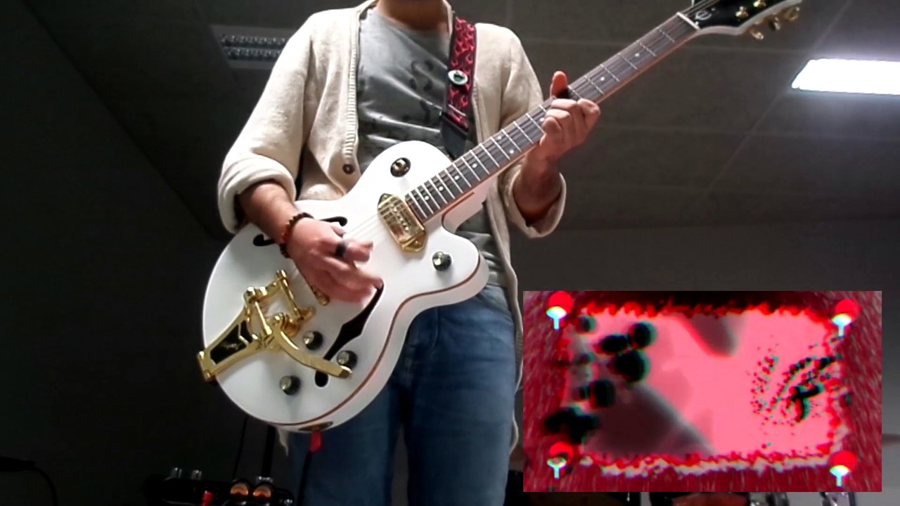 Naruto Shippuden Op 9 【Lovers - 7! Oops】 guitar cover