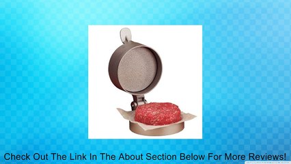 Weston Products 07-0301 Burger Press, Non Stick Aluminum Review