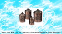 Old Dutch Old Dutch 4 pc. Antique Embossed Heritage Canister Set Review