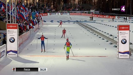 Le finish du mass-start masculin