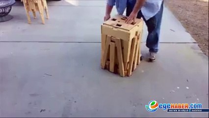 Piknikçilere İçin Harika Masa Tasarımı