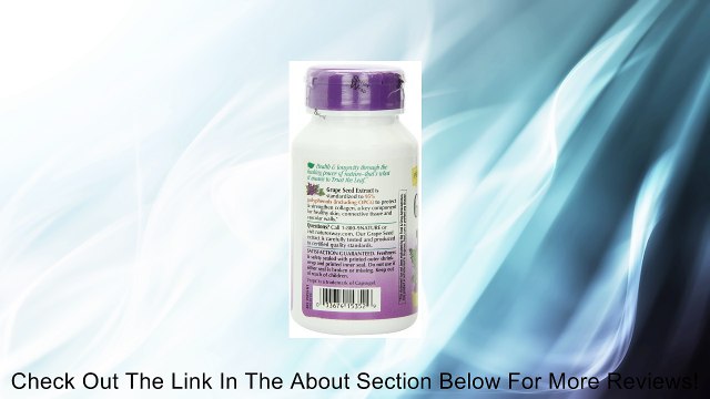 Nature's Way Grape Seed, 60 Vcaps Review