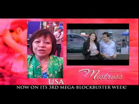 THE MISTRESS (Luzon, Visayas, MIndanao, at ang buong mundo nanood na!)