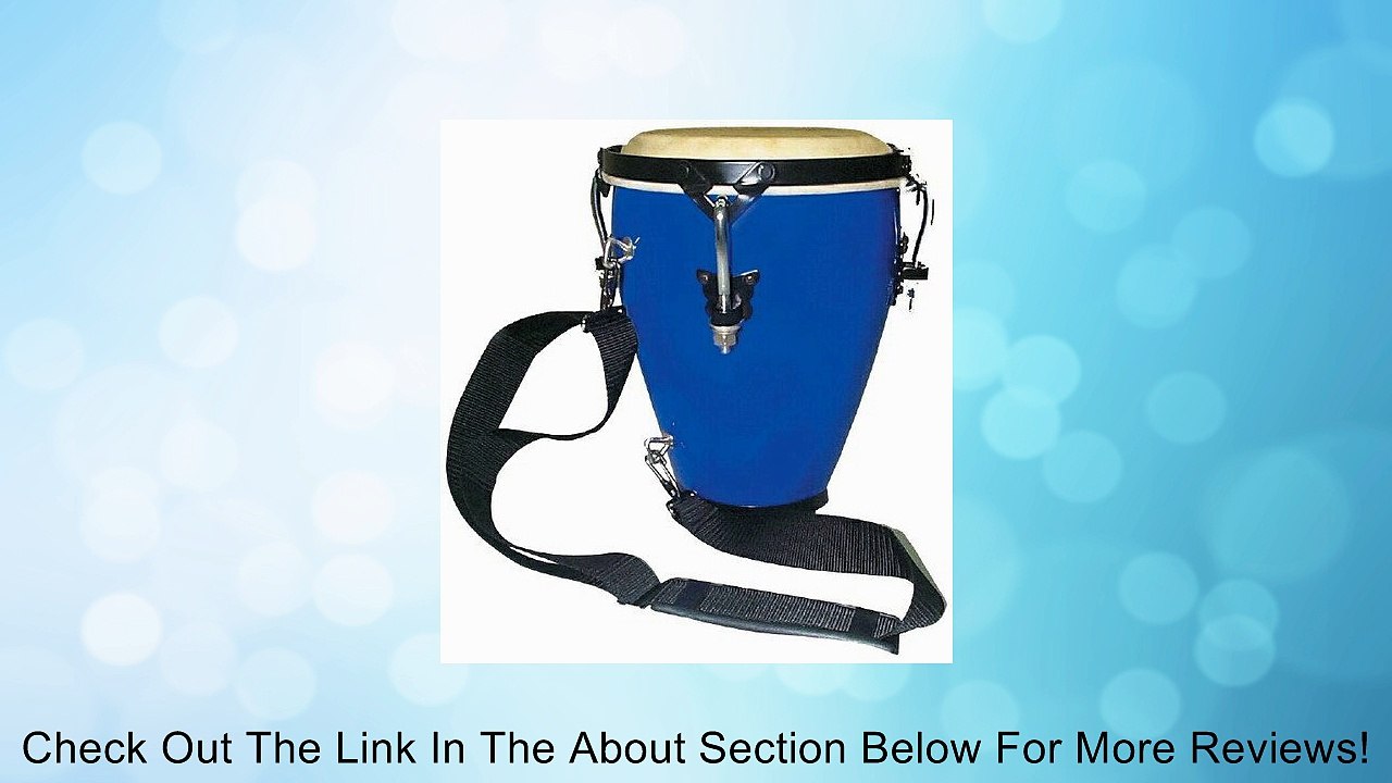 Percussion Plus MC711BL Mini-Conga, Blue Review