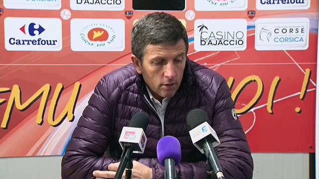 Gazélec Ajaccio 1-0 AS Nancy-Lorraine : les réactions de P. Correa et de T. Laurey !