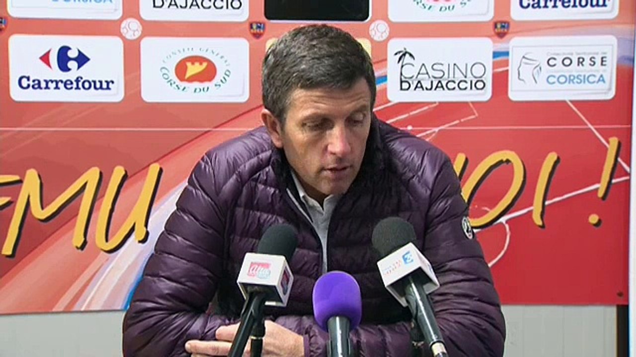 Gazélec Ajaccio 1-0 AS Nancy-Lorraine : les réactions de P. Correa et de T. Laurey !
