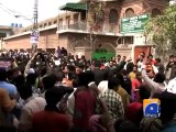 Lahore blasts: People search their relatives in General Hospital-Geo Reports-15 Mar 2015