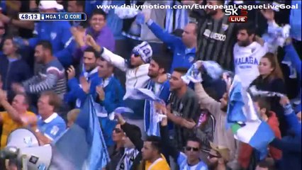 Juanmi 1:0 | Malaga - Cordoba 15.03.2015 HD