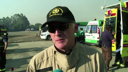 Chili: Valparaiso toujours menacée par un énorme incendie