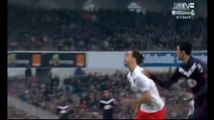 Zlatan Ibrahimovic goal - Girondins Bordeaux vs PSG  1~1  | 15-03-2015