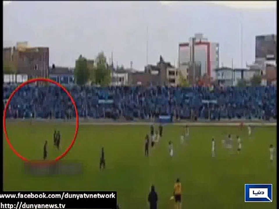 Peruvian footballer Joao Contreras hospitalised after being struck by lightning during match