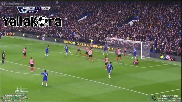 هدف لا يضيع من تشيلسي و إنفعال مورينيو