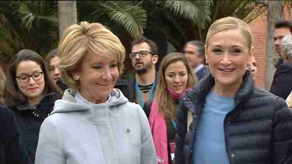 Aguirre y Cifuentes abren la precampaña del PP en Madrid