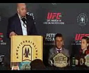 UFC 185- Pettis vs. Rafael Dos Anjos  Press Conference