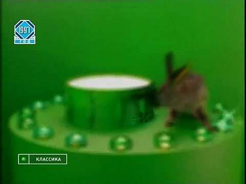 staroetv.su / Рекламная заставка (НТВ, 1997-1998) Кролик