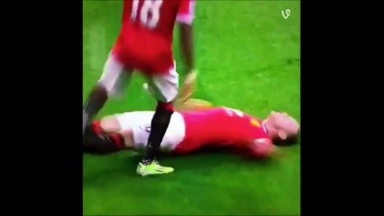 Wayne Rooney Knockout Goal Celebration