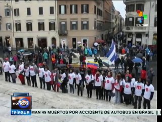 El mundo se movilizan en respaldo de Venezuela ante amenazas de EE.UU.