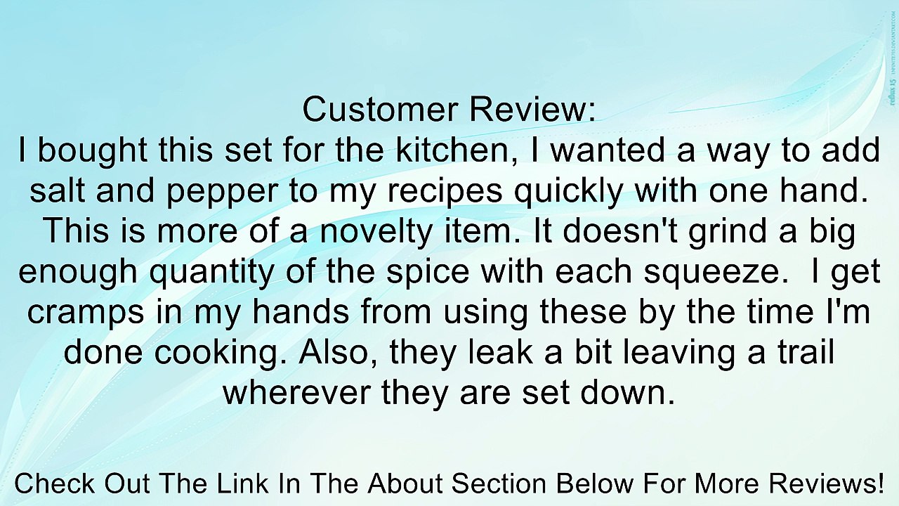 Chef'n Mini Magnetic Set, Black Handles and Black Pads Review