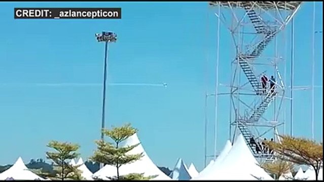 Two Planes in Fiery Crash at Malaysian Airshow - Pilot rescued