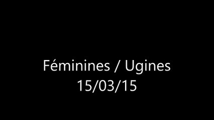 Féminines / Ugine