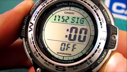 Casio Twin Sensor Digital Compass Sport Watch SGW100 1V