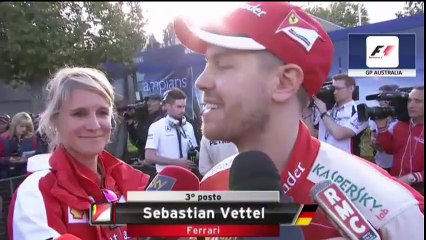 Vettel: "Molto felice, peccato solo per Kimi"