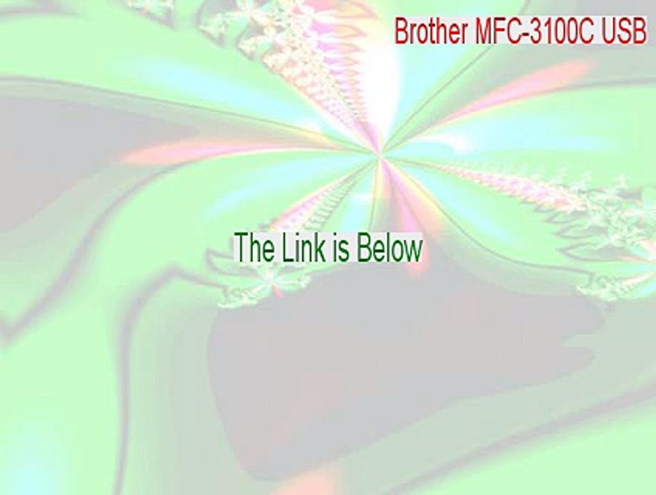 Brother MFC-3100C USB Full (Brother MFC-3100C USB 2015)