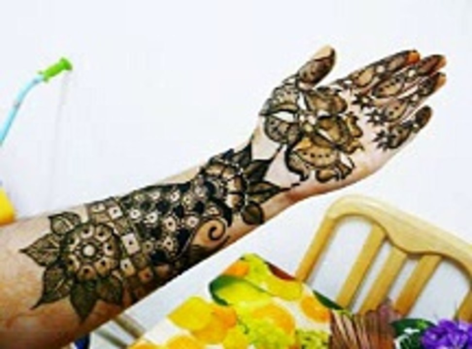Beautiful Mehndi Design 2015