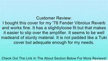 Fender Accessories 003-7966-000 Custom Vibrolux Reverb, 63 Vibroverb Cover, Black Vinyl Review