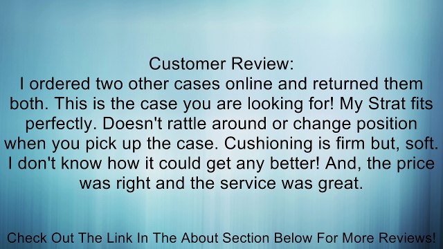 Fender 099-6101-306 Standard Black Case for Strat/Tele Right and Left Hand Guitars Review