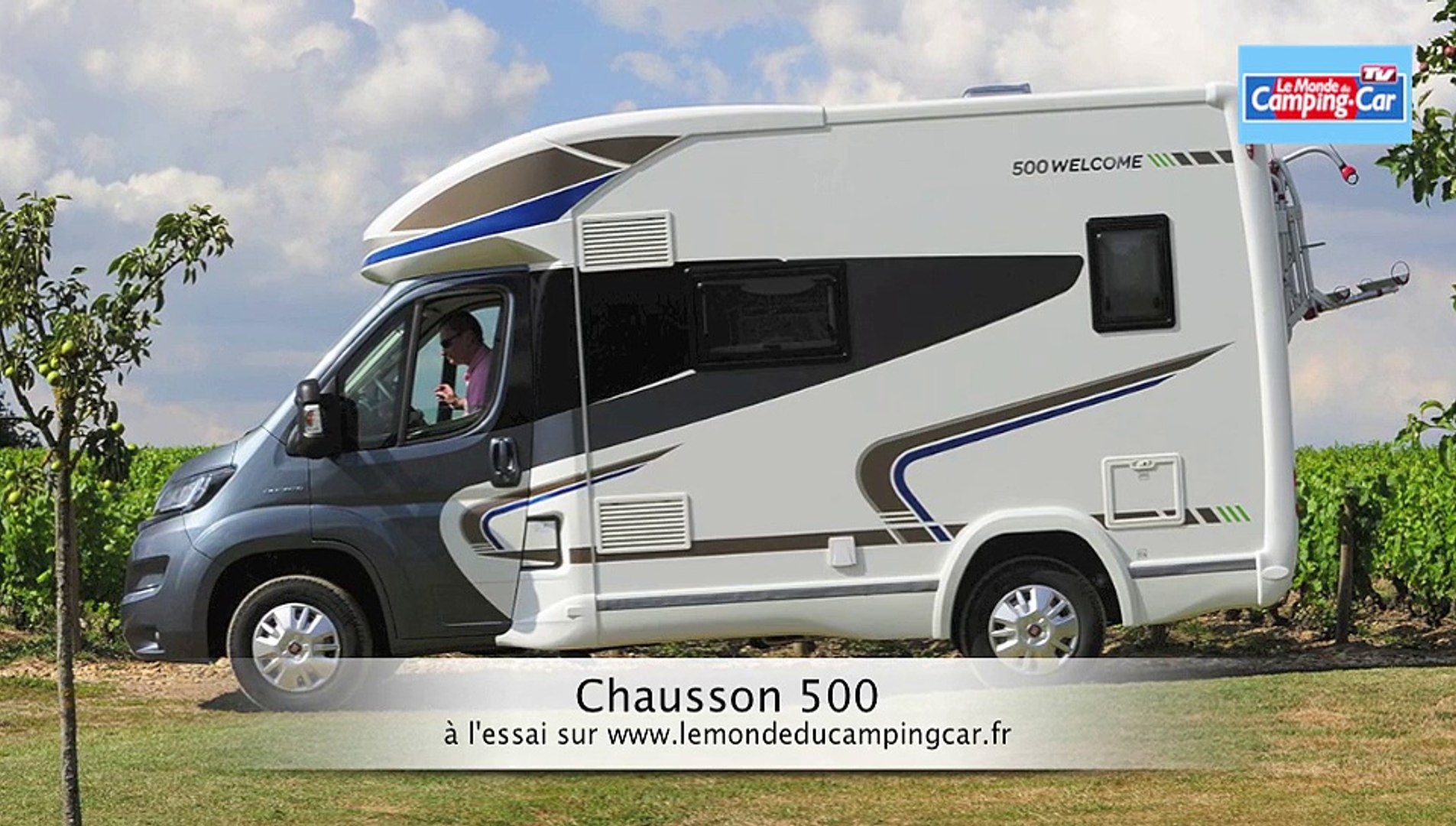 Un camping-car compact, original et pas cher : le profilé Chausson 500 -  Vidéo Dailymotion