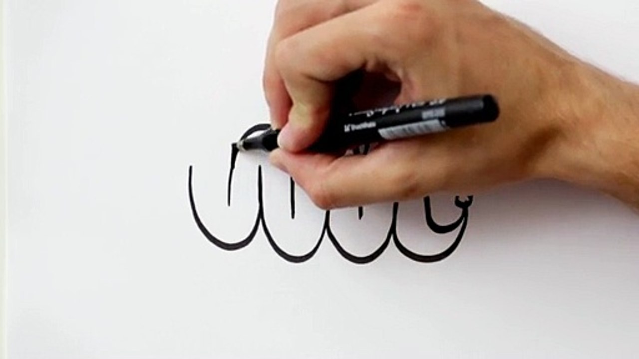 Draw a Snake starting from letter M
