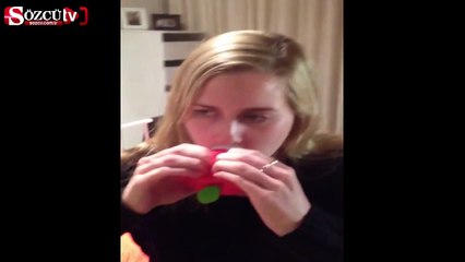 Dudak dolgunlaştırıcısı kullanan kızın dramı