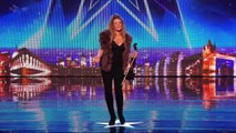 Lettice Rowbotham gives the Judges something new Britain's Got Talent 2015