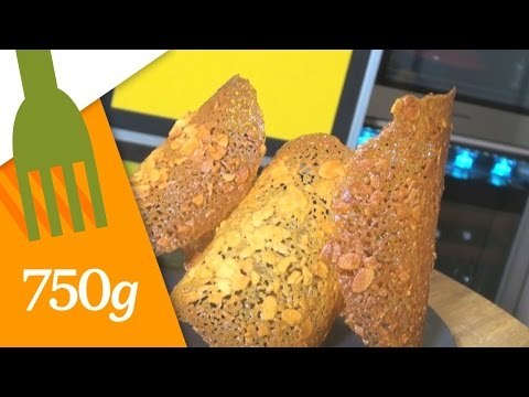 Recette des Tuiles dentelles à l'orange - 750 Grammes
