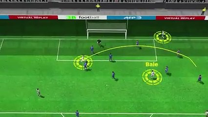 Gareth Bale'in 19. dakikada Real Madrid'i öne geçiren golü